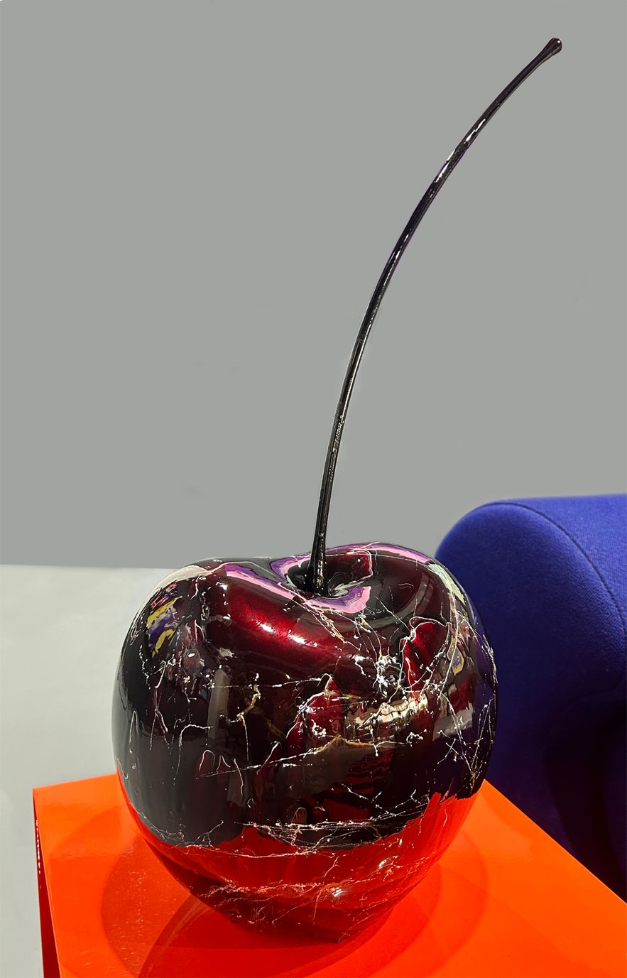 KIRSCHE MARMOR METALLIC-ROT