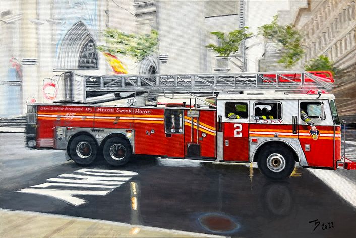 N.Y.F.D. FIRE INGINE