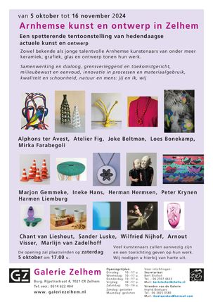 2024 Arnhemse Kunst en Ontwerp in Zelhem