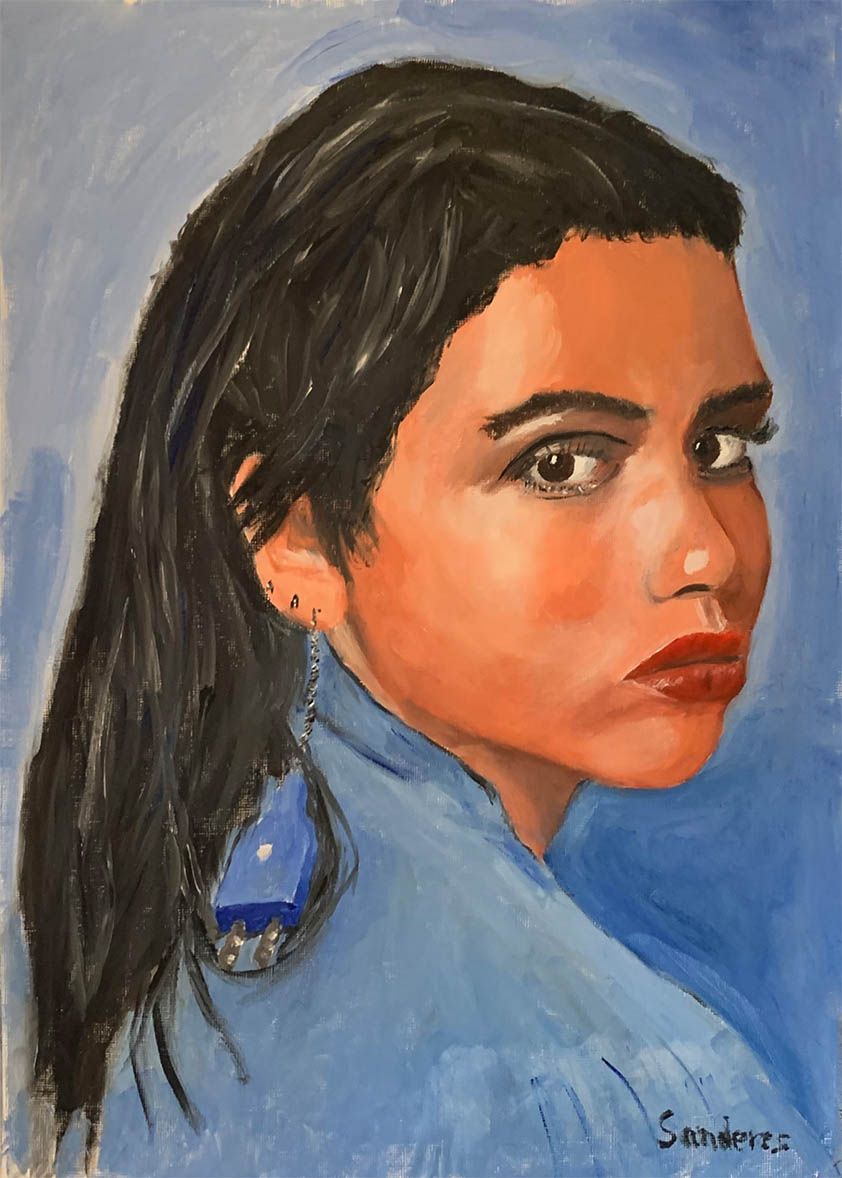 Alla Prima portrait