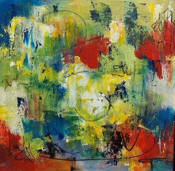 Bølgen blå 1a2 40x40x3
