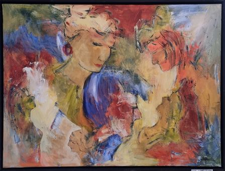 Don juan 60x80 i sort træramme  - solgt