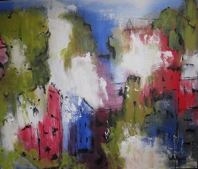 The life in the city 2a2 50x60