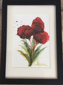 24x33 rammemål i paspatou  solgt