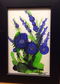 Blomster 12x18 cm