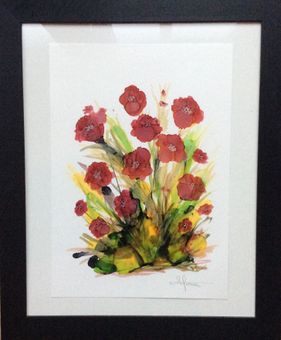 Blomster 30x40 cm
