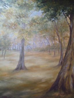 Bøgeskoven 60x50 cm
