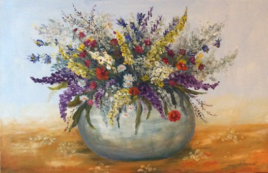 Blomster 52x80 - bestilling