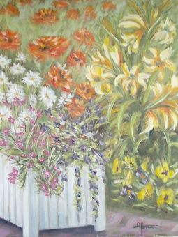 Blomsterkasse 50x40 cm - Solgt