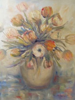 Tulipanner 50x40 cm solgt