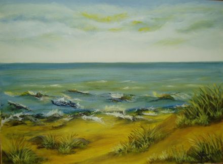 Vesterhvet 60x80 cm - Solgt