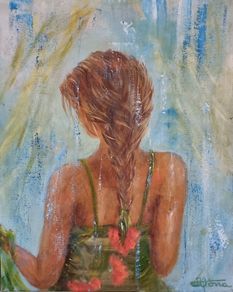 Looking out 50x40