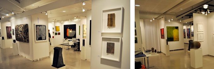 Fotos fra galleriets stand på Art Herning 2017