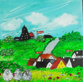 375. Tre Lønstrupfår