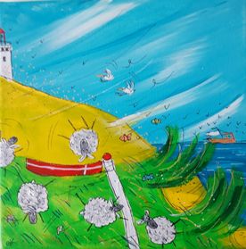 396. Lønstrup får og vinden