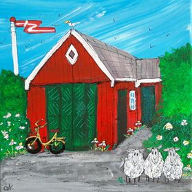 468. Tre på vej i Lønstrup