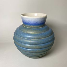 Blå vase 
