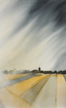 Sunshower / Tordenbyge over Fjaltring