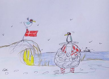T6 Lønstrup fåt om vinteren