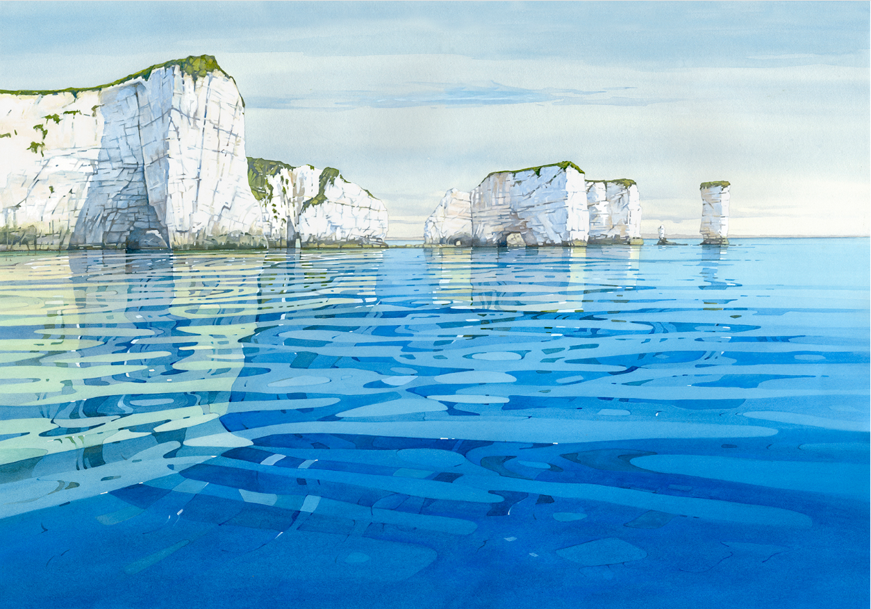 MORNING VIEW, OLD HARRY