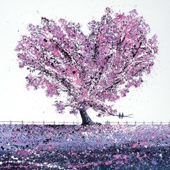 Cherry Blossom Under The Tree