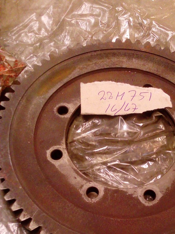 Kronhjul 22h751.  16/67
