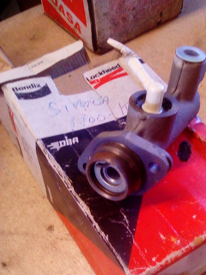 612082. Koblinghovedcylinder simca1100 .  300 Kr.