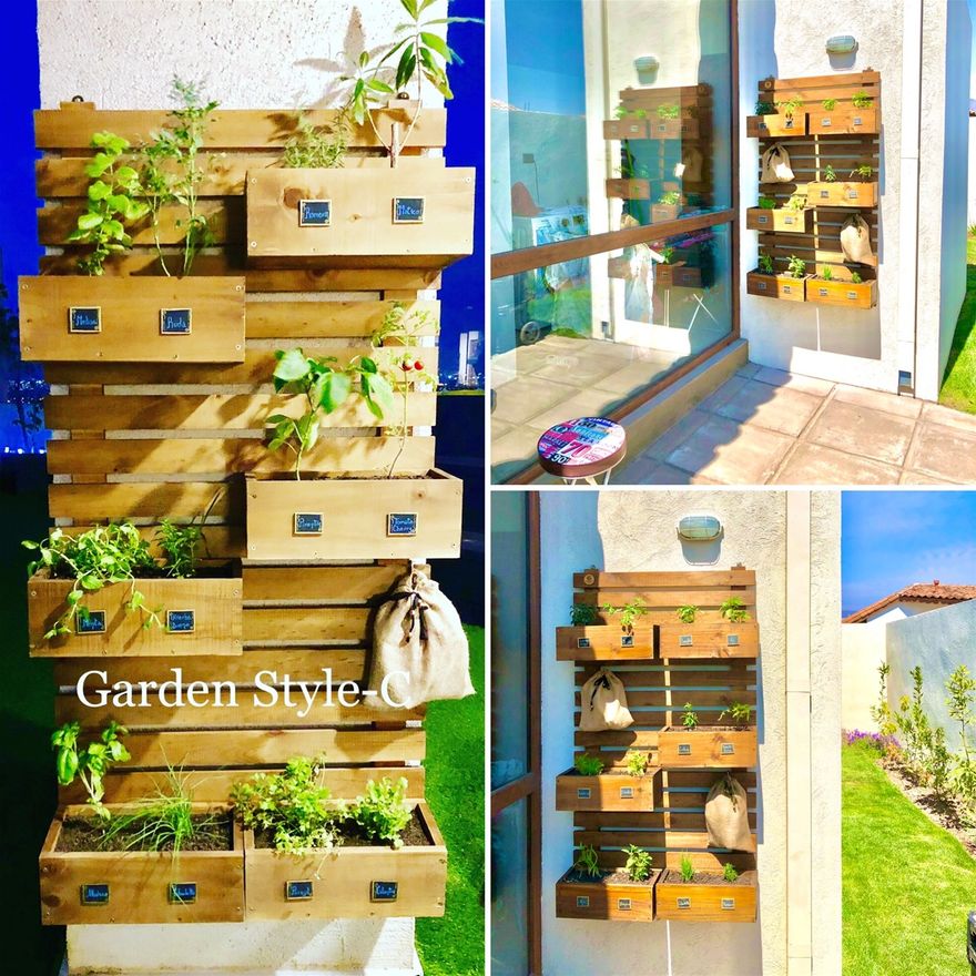 (Cod. HM12V) Huerto Mural 150cm de alto x 80cm de ancho, incluye 12 plantas a elección e instalación incluida dentro de RM, macetas de 40cm de ancho x 20cm de profundidad. Valor Total 110mil, contáctanos +56999390065. TODAS NUESTRAS MACETAS SON DESMONTABLES