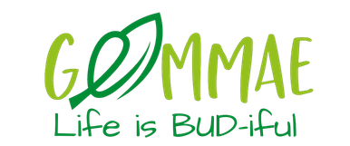 Het groene logo van Gemmae met daaronder de slogan 'Life is BUD-iful'.