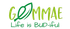 Het groene logo van Gemmae met daaronder de slogan 'Life is BUD-iful'.