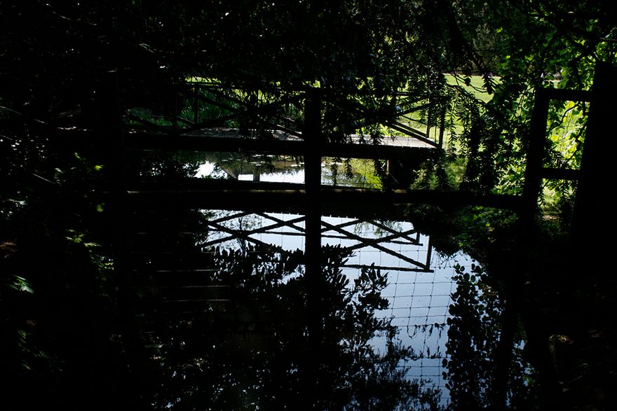 still water at Water Lane bridge...