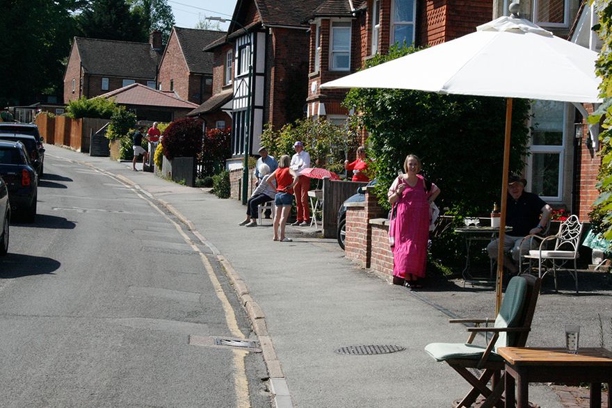 our VE75 street party...