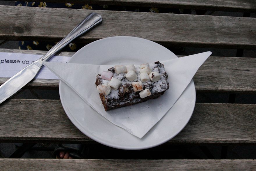 Rocky Road for two - its only a little bit, and quite crumbly