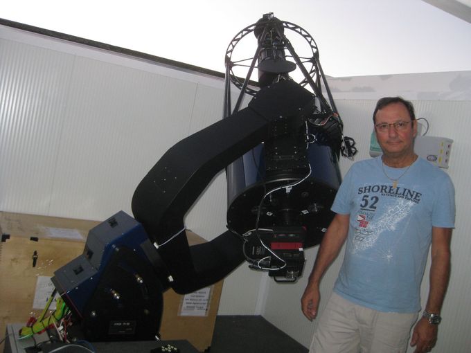 C'est une monture Astrosib F700 avec des codeurs absolus Renishaws et un controlleur Sitech Force one