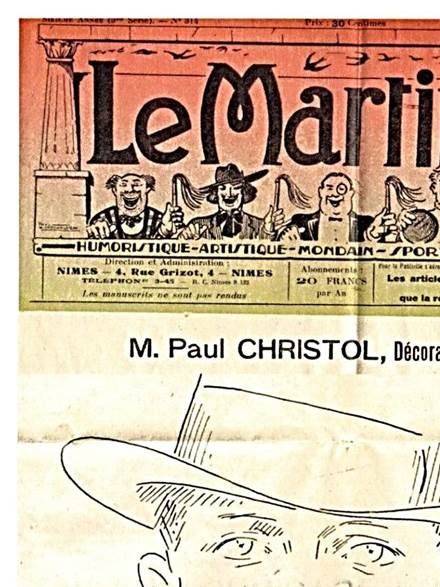 Paul Christol à 26 ans fait la 