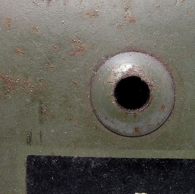 M35 Quist air-vent bushing. Note the shape and size compared to the ET air-vent bushing above.