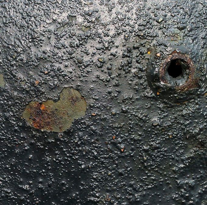 Another close-up of the M35 helmet above.