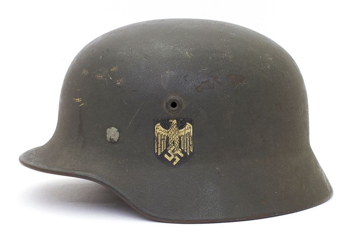 M40 Quist Heer with grey (feldgrau) factory paint with texture.