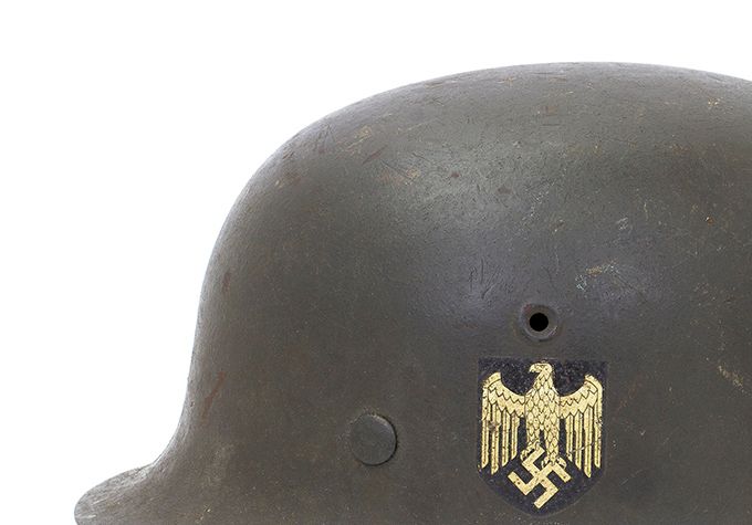 M42 ckl Heer with grey (feldgrau) factory paint with light texture