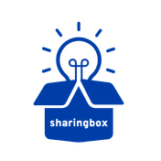 sharingbox logo dark blue