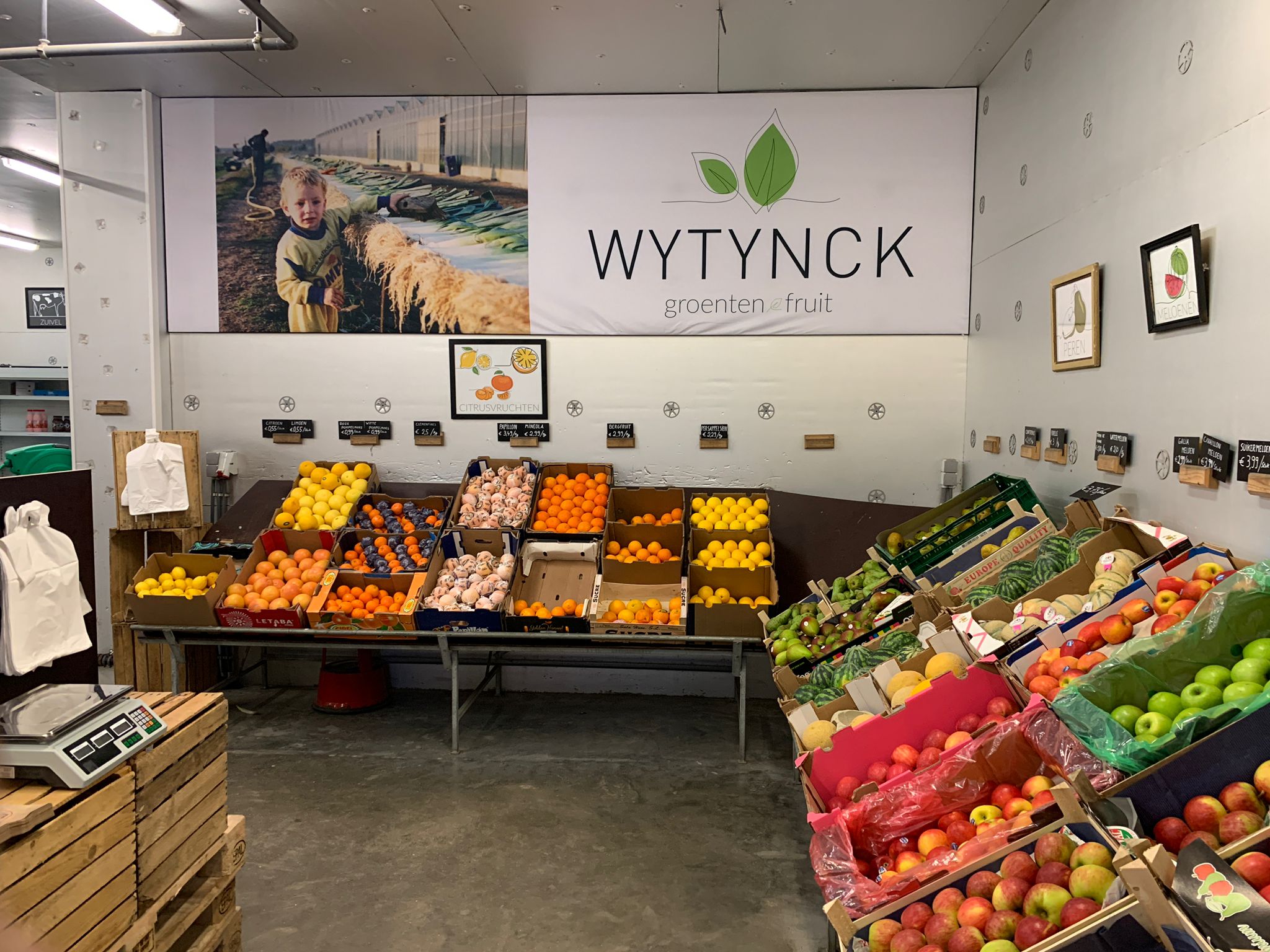 Wytynck groenten fruit winkel