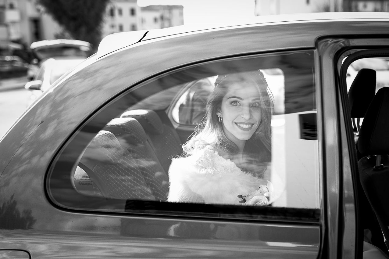 L'arrivo nella chiesa