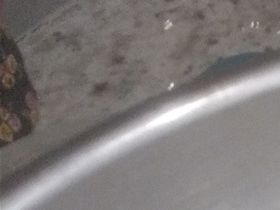 Place lasagna noodles in boiling water. Please be careful not to burn yourself.