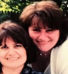 Me and my baby sister Antoinette (on the right).
