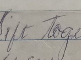 Here is her hand written recipe. I think of her every year.