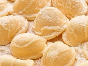 Orchiette pasta is another fresh pasta she would make on her board.