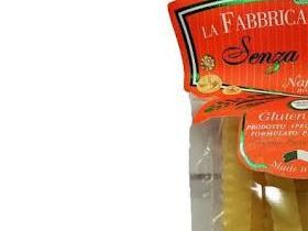 Mafalda pasta is the best shape to enjoy the baccala sauce.