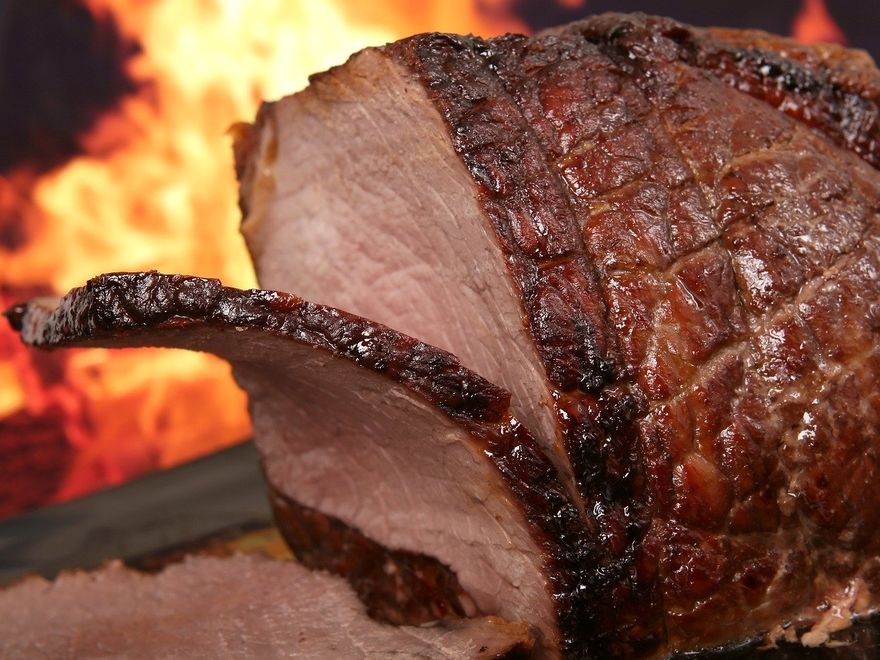 Tasty Lamb cooked to perfection. My dad insisted it was well-done.