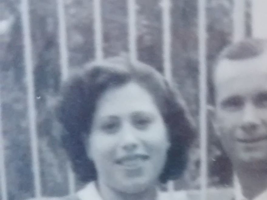Vincenzo gets engaged to my mom 1947