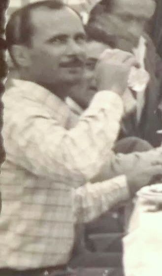 Vincenzo after the war with his buddies.